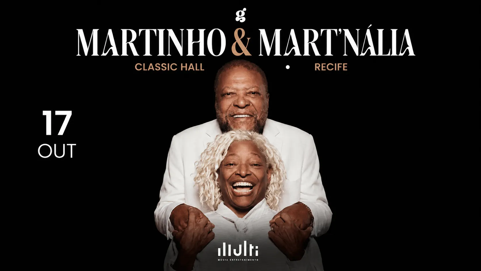 Martinho e Mart’nália levam última grande turnê a Olinda