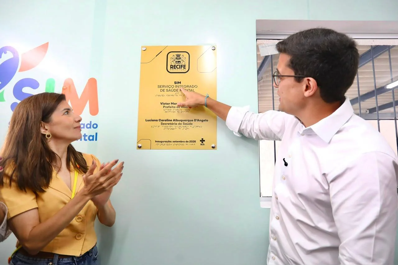 Inauguração da unidade de saúde mental
